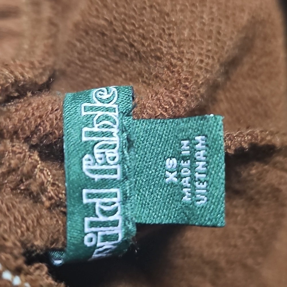wild fable Ladies XS Brown Pull On Elastic Waist Pants New - Picture 6 of 14